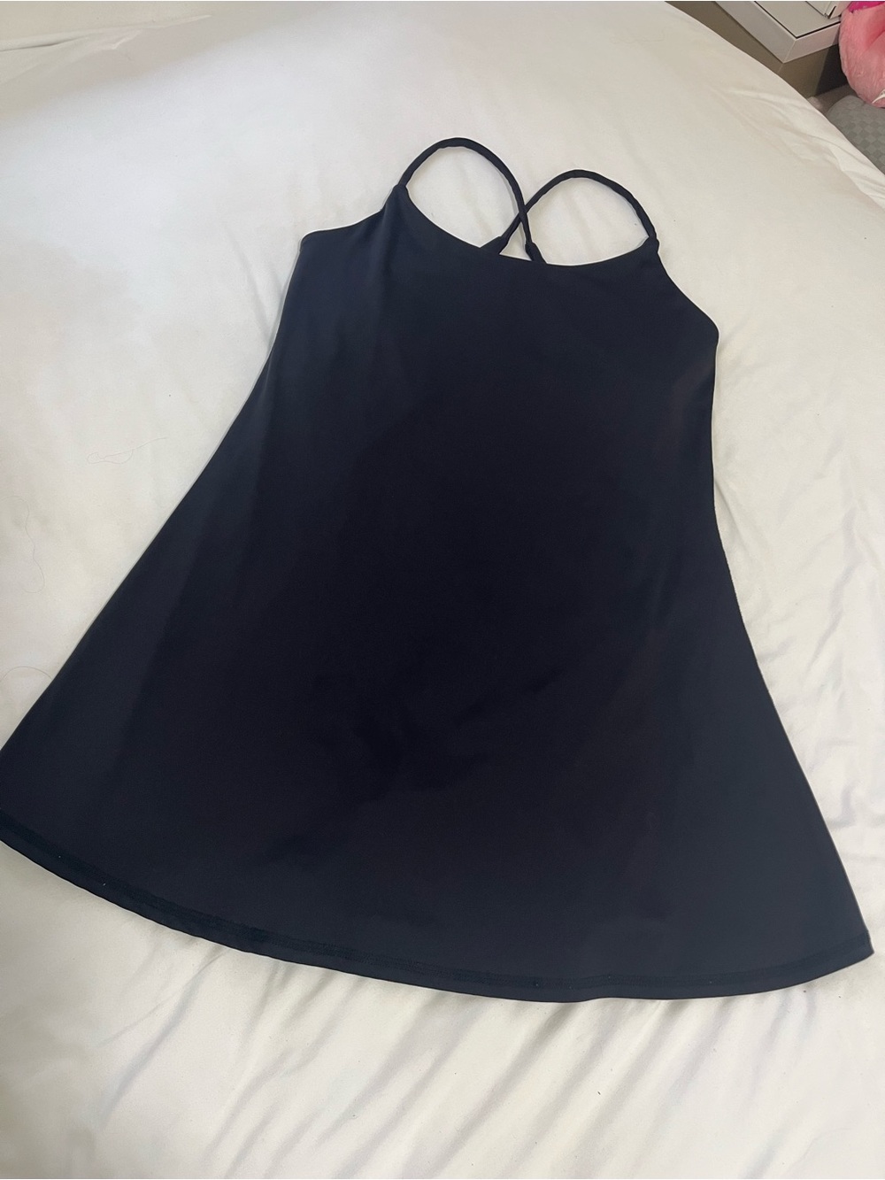 Woman’s Aeropostale Black Crossback A-Line Slip